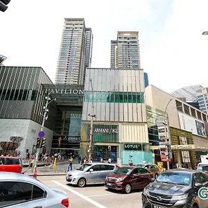  شقة Axon Bukit Bintang Pavillion Kl Klcc By Gomain